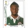 Venta Cromo de John Obi Mikel Nigeria Panini Fifa World Cup Brazil 2014