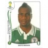 Oferta Cromo Ideye Brown Nigeria Panini Fifa World Cup 2014