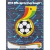 Comprar Cromo Escudo Ghana Panini Brazil 2014 Stickers