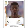 Sticker of Sulley Muntari Ghana Panini Fifa World Cup 2014