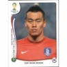 Sticker of Kim Shin-Wook Korea Republic Panini Fifa World Cup 2014