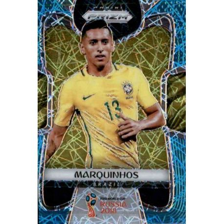 Marquinhos Prizm Blue Lazer 093/125 Prizm World Cup 2018