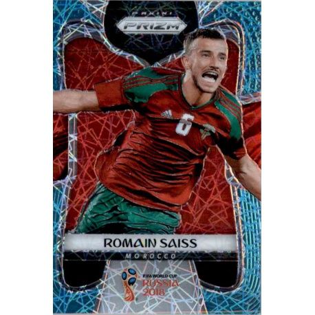 Romain Saiss Prizm Blue Lazer 021/125 Prizm World Cup 2018