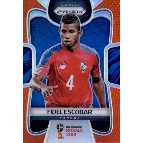 Fidel Escobar Prizm Orange 02/65 Prizm World Cup 2018
