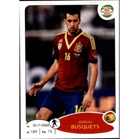 Sergio Busquets Spain 134