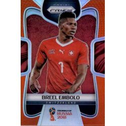 Breel Embolo Prizm Orange 53/65 Prizm World Cup 2018