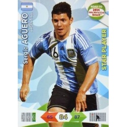 Sergio Agüero Star Player Argentina 8