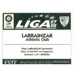 Larrainzar Athletic Bilbao Ediciones Este 1997-98