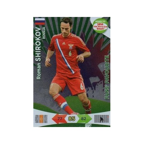 Roman Shirokov Fans Favourite Rossija 204