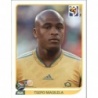 Sticker of Tsepo Masilela South Africa Album Panini South Africa 2010