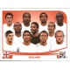 Alineación England 182