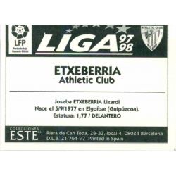 Etxeberria Athletic Bilbao Ediciones Este 1997-98