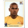 Cromo de Patrick Kisnorbo Australia Panini World Cup 2010