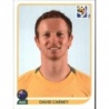 Cromo de David Carney Australia Album Panini South Africa 2010