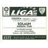 Solaun Athletic Bilbao Coloca Ediciones Este 1997-98