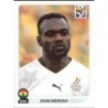 Cromo de John Mensah Ghana Panini South Africa 2010 Stickers