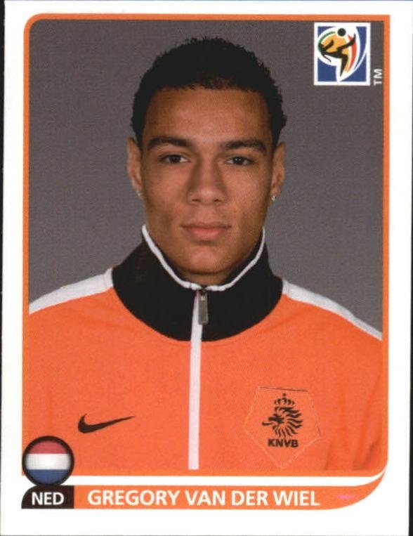 Gregory Van Der Wiel #341 South Africa 2010 Fifa World Cup Panini