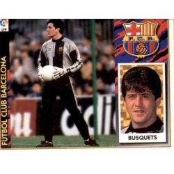 Busquets Barcelona Ediciones Este 1997-98