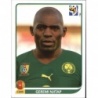 Sticker of Geremi Njitap Cameroon Panini World Cup 2010