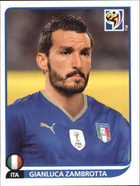 Carte Autographe Originale Signée – Gianluca Zambrotta, Footballeur Italie