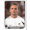 Sticker of David Mulligan New Zealand Panini World Cup 2010