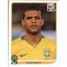 Sticker of Felipe Melo Brazil Panini World Cup 2010