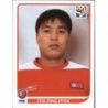 Sticker of Cha Jong-Hyok North Korea Album Panini South Africa 2010