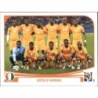 Sale Sticker of Team Photo Ivory Coast Album Panini South Africa 2010