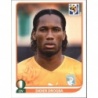 Offer Sticker Didier Drogba Ivory Coast Album Panini South Africa 2010