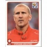 Sticker of Stephane Grichting Switzerland Panini 2010 World Cup Sticker