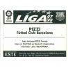 Pizzi Barcelona Ediciones Este 1997-98
