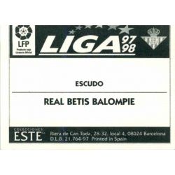 Escudo Betis Ediciones Este 1997-98