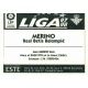 Merino Betis Ediciones Este 1997-98