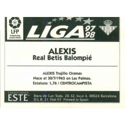 Alexis Betis Ediciones Este 1997-98