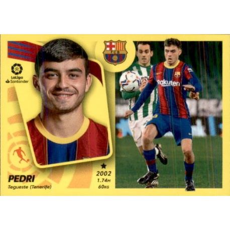 Comprar Cromos Pedri Barcelona Panini Liga Este 2021-22