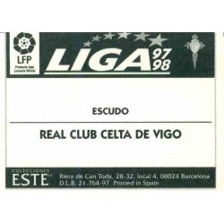 Emblem Celta Vigo Ediciones Este 1997-98