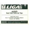 Alejo Celta Vigo Baja Ediciones Este 1997-98