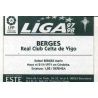 Berges Celta Vigo Ediciones Este 1997-98