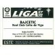 Bajcetic Celta Vigo Baja Ediciones Este 1997-98