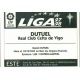 Dutuel Celta Vigo Ediciones Este 1997-98