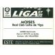 Moises Celta Vigo Ediciones Este 1997-98