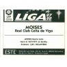 Moises Celta Vigo Ediciones Este 1997-98