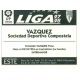 Vazquez Compostela Ediciones Este 1997-98