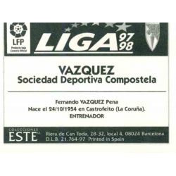Vazquez Compostela Ediciones Este 1997-98