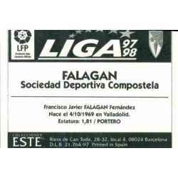 Falagan Compostela Baja Ediciones Este 1997-98