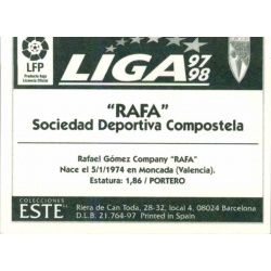 Rafa Compostela Ediciones Este 1997-98