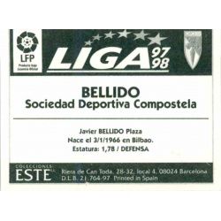 Bellido Compostela Ediciones Este 1997-98
