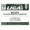 Bellido Compostela Ediciones Este 1997-98