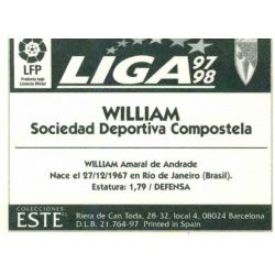 William Compostela Ediciones Este 1997-98