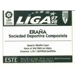Eraña Compostela Baja Ediciones Este 1997-98